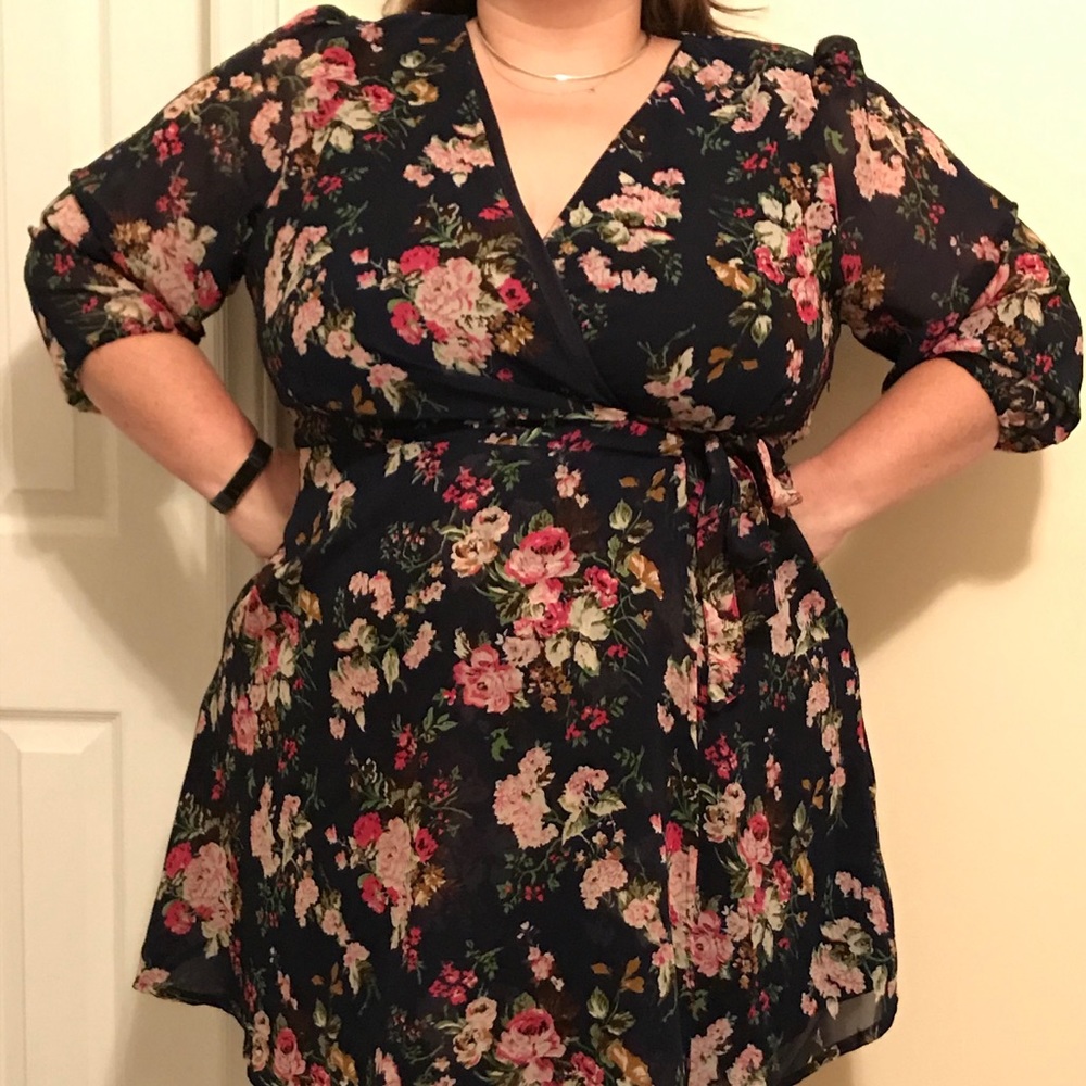 Fun floral dress
